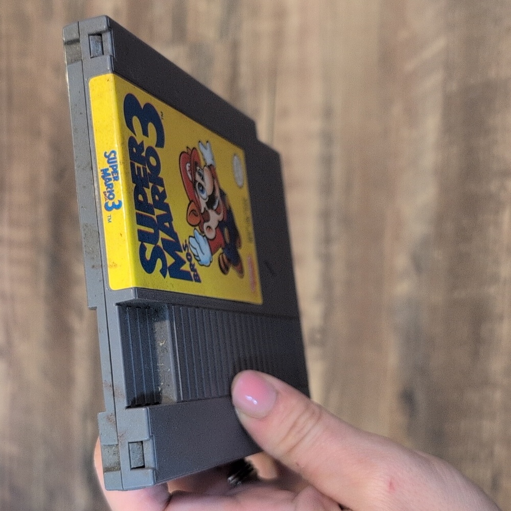 Nintendo Super Mario Bros. 3 Game Cartridge - Gray - Picture 4 of 5